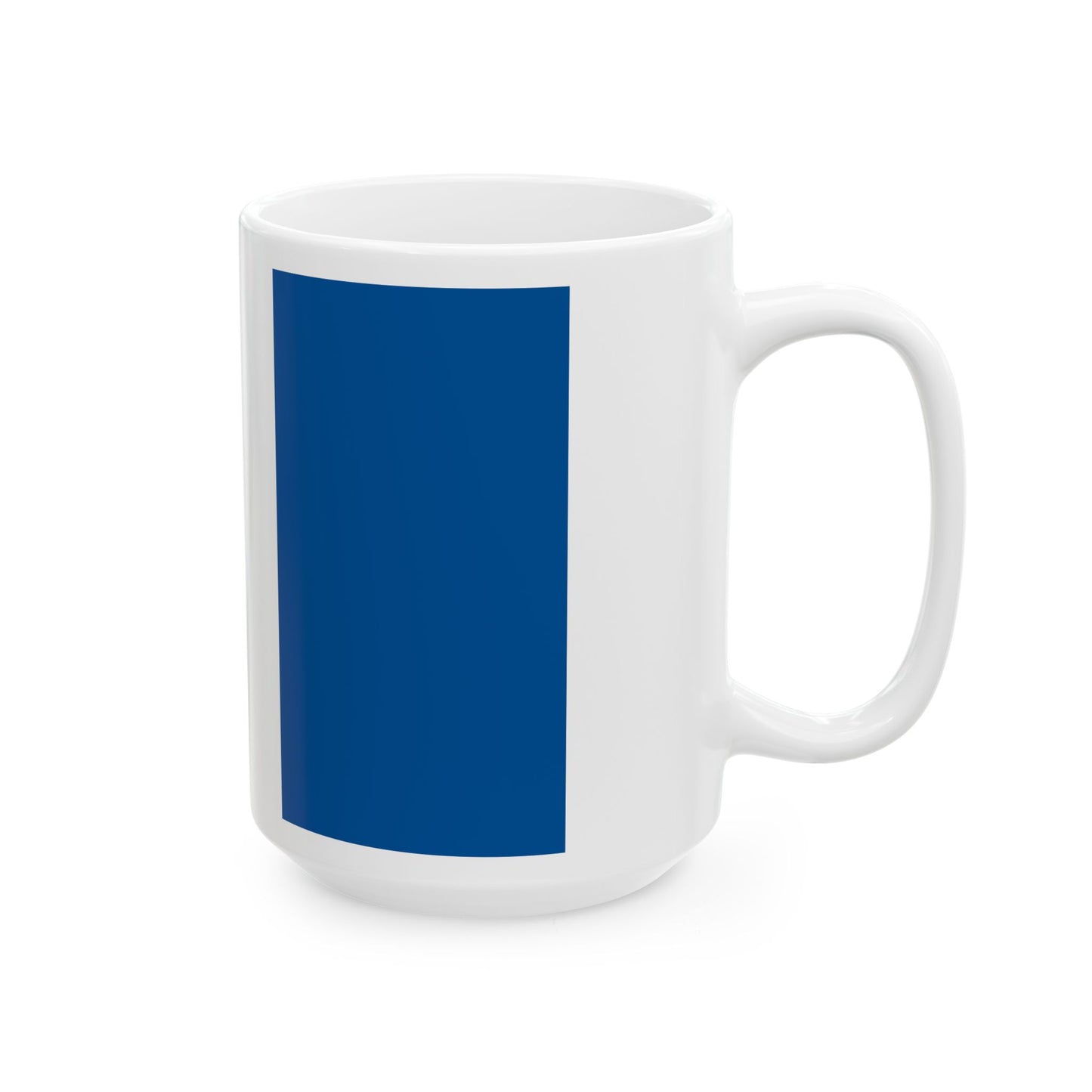 Querflagge Heilbronn (Germany) White Coffee Mug