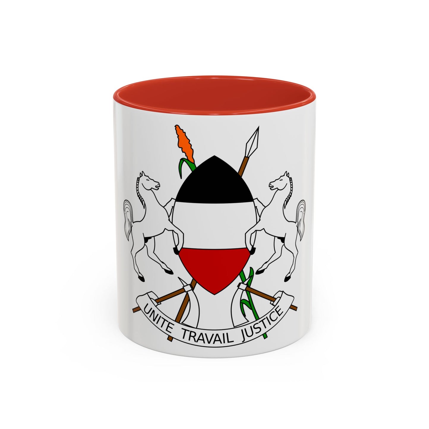 Coat of arms of Upper Volta (1967-1984) - Accent Coffee Mug