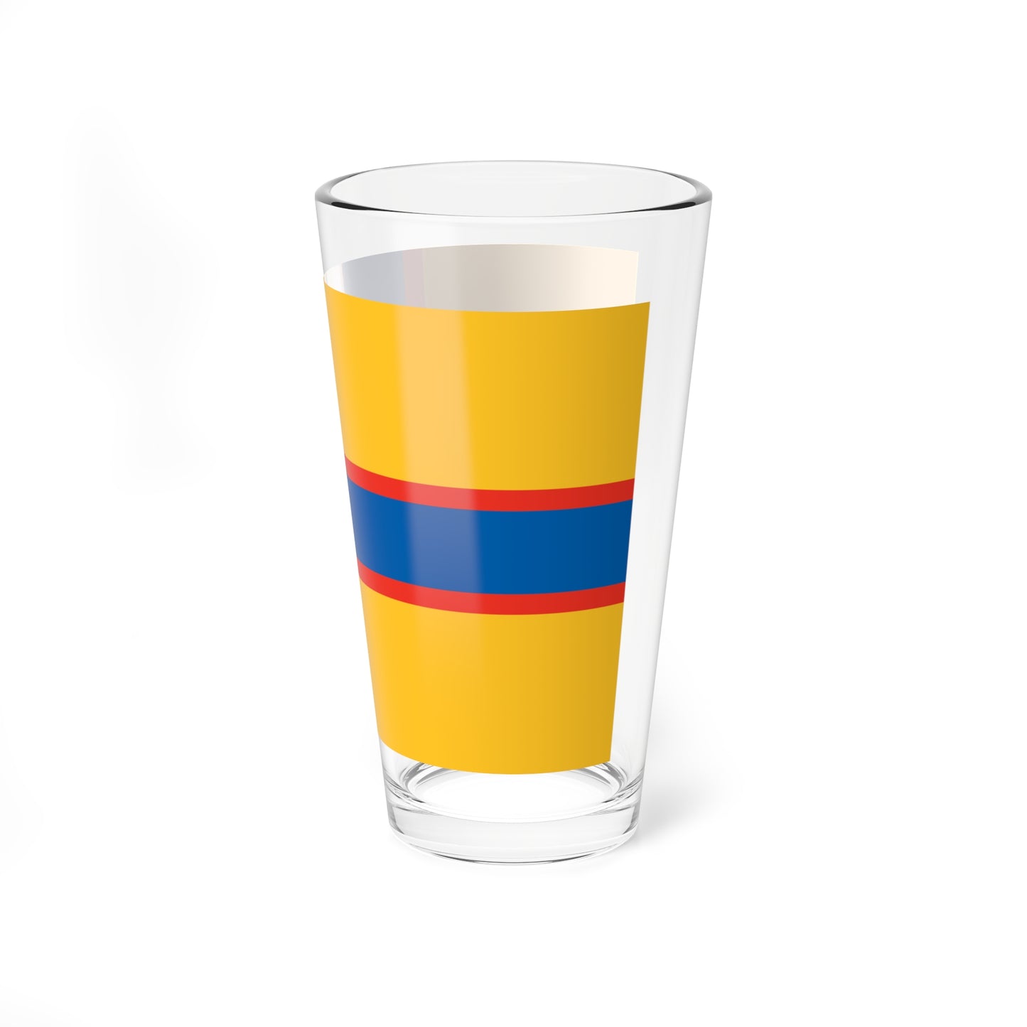 Flag of Ingrian people (Russia) Pint Glass 16oz