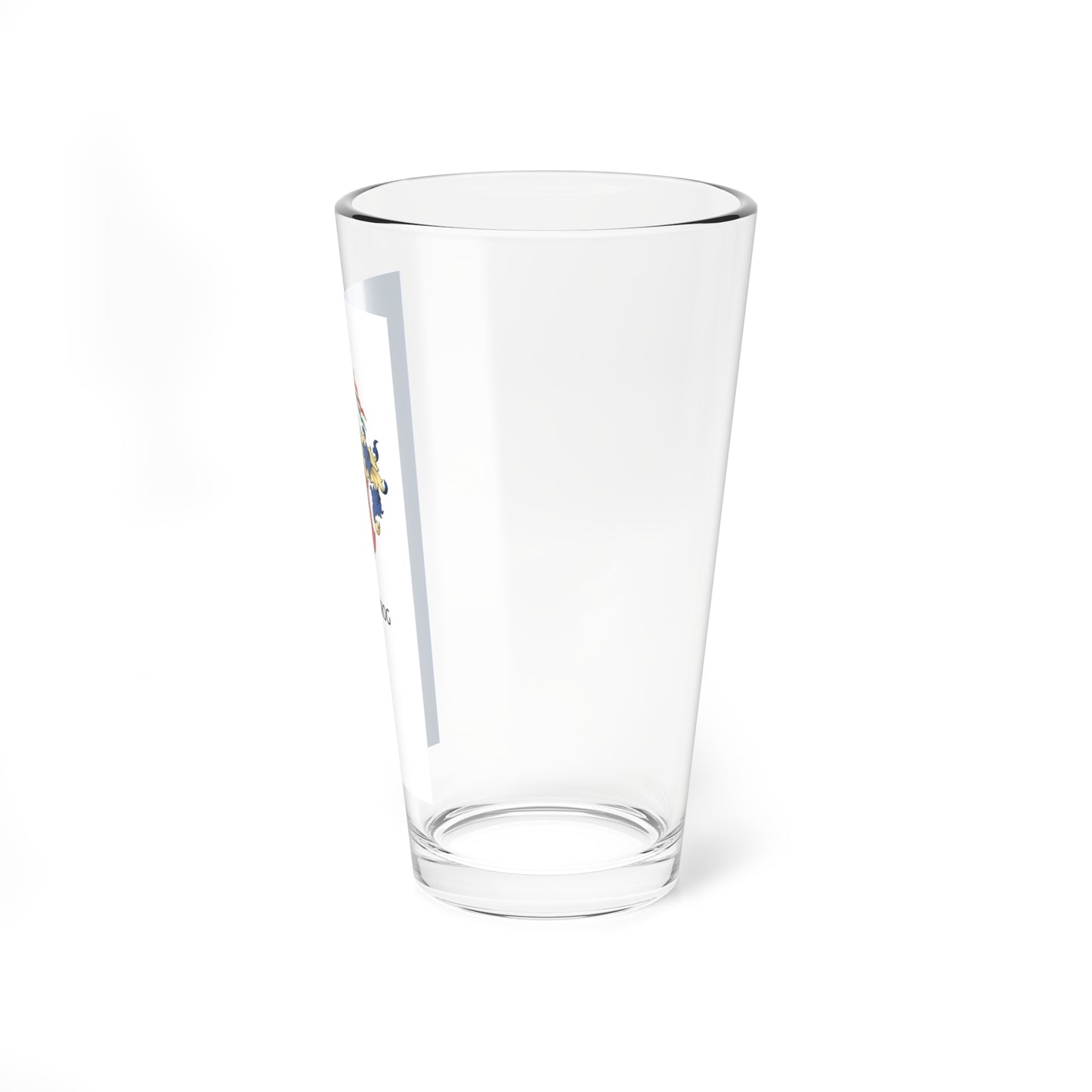 Flag of Hajdudorog vertical (Hungary) Pint Glass 16oz