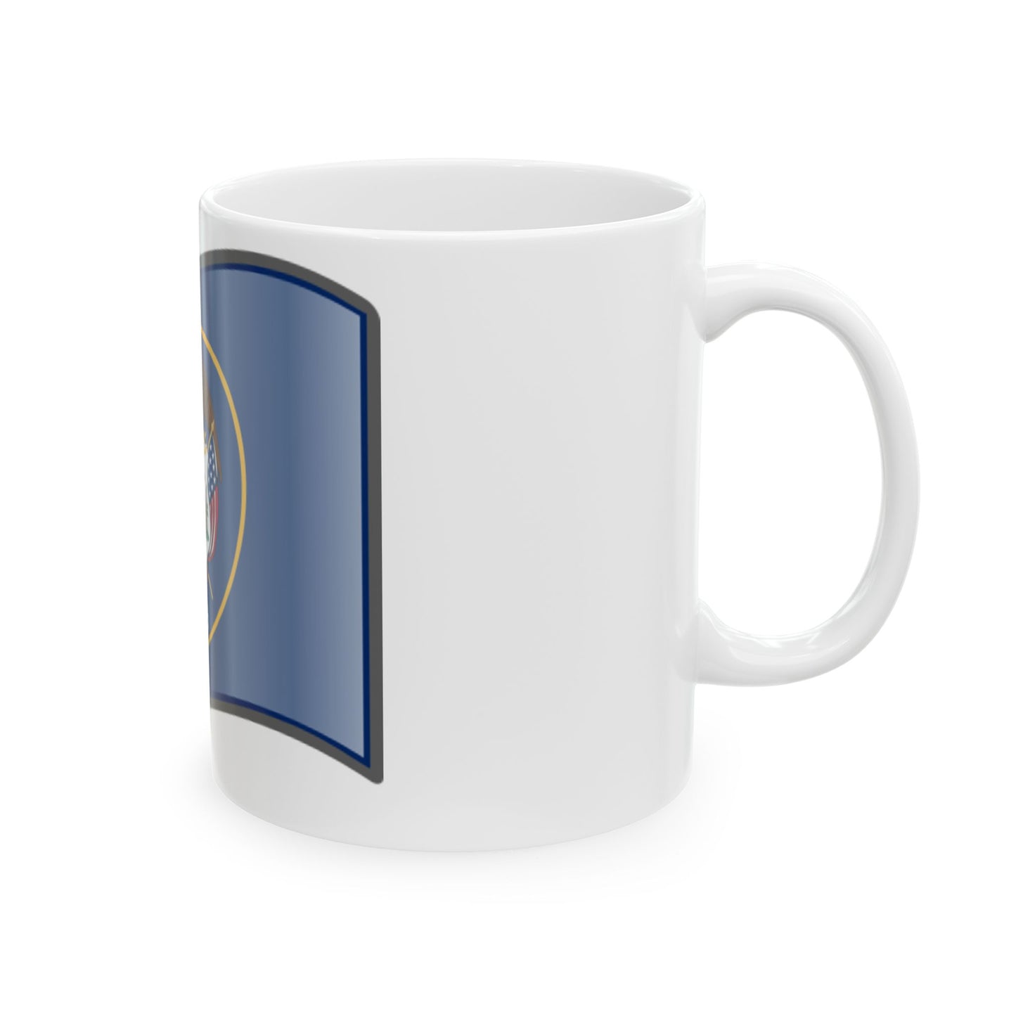Nuvola flag of Utah (United States) White Coffee Mug