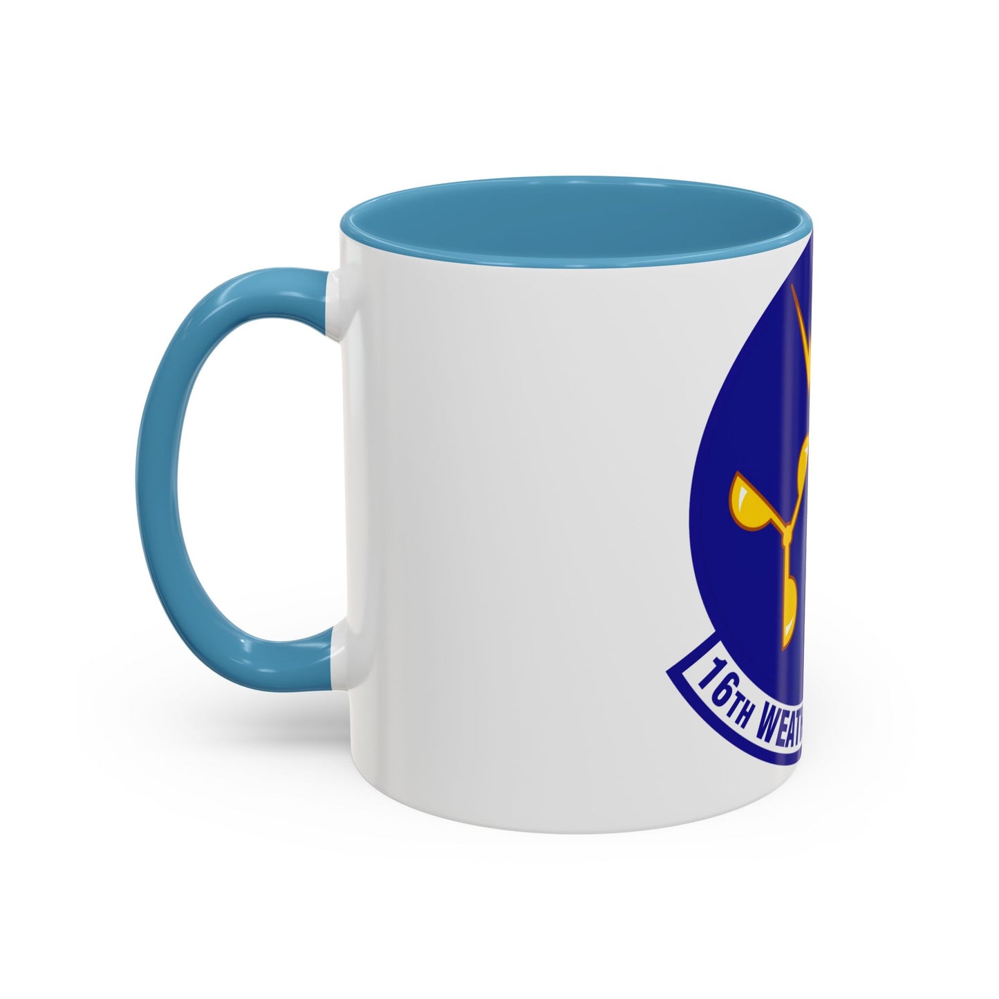 16 Weather Squadron AFWA (U.S. Air Force) Accent Coffee Mug