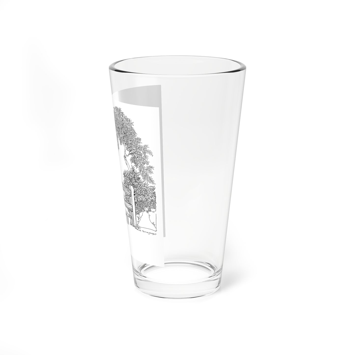 Illustration From Woman's Magazine, 1930 (2) - Pint Glass 16oz