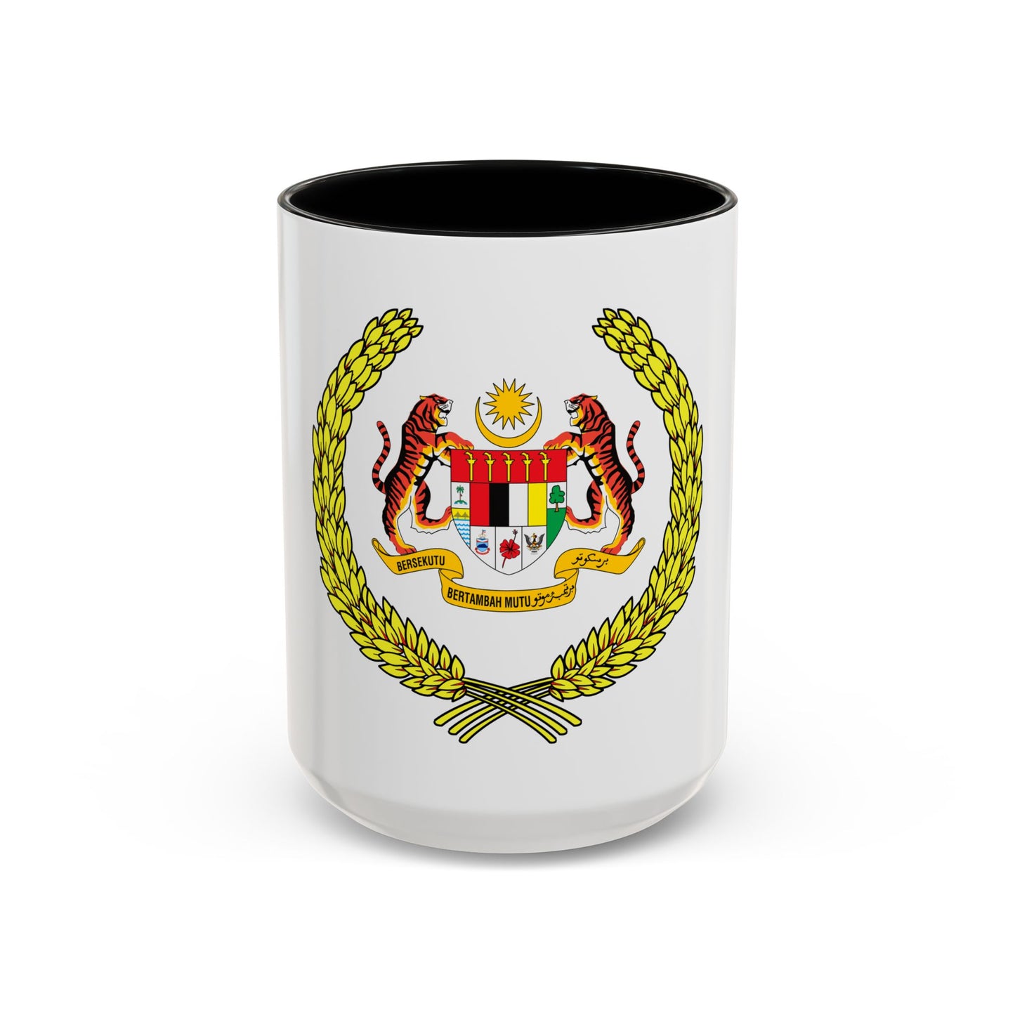 Arms of the Yang di-Pertuan Agong of Malaysia - Accent Coffee Mug