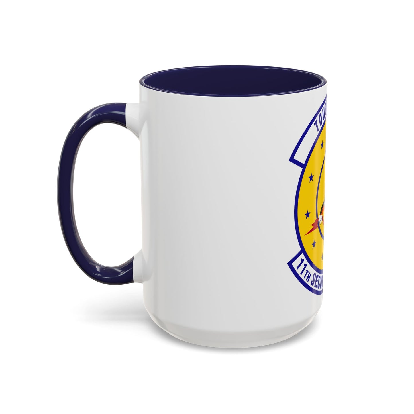 11 Security Forces Squadron USAF (U.S. Air Force) Accent Coffee Mug