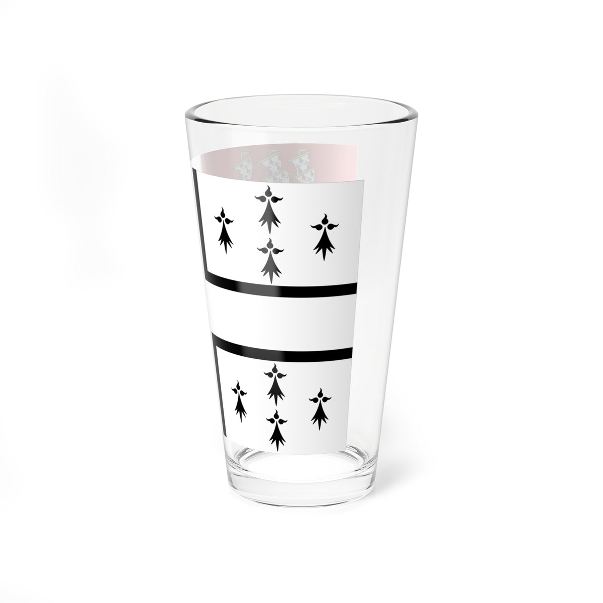 Drapeau de Nantes (France) Pint Glass 16oz