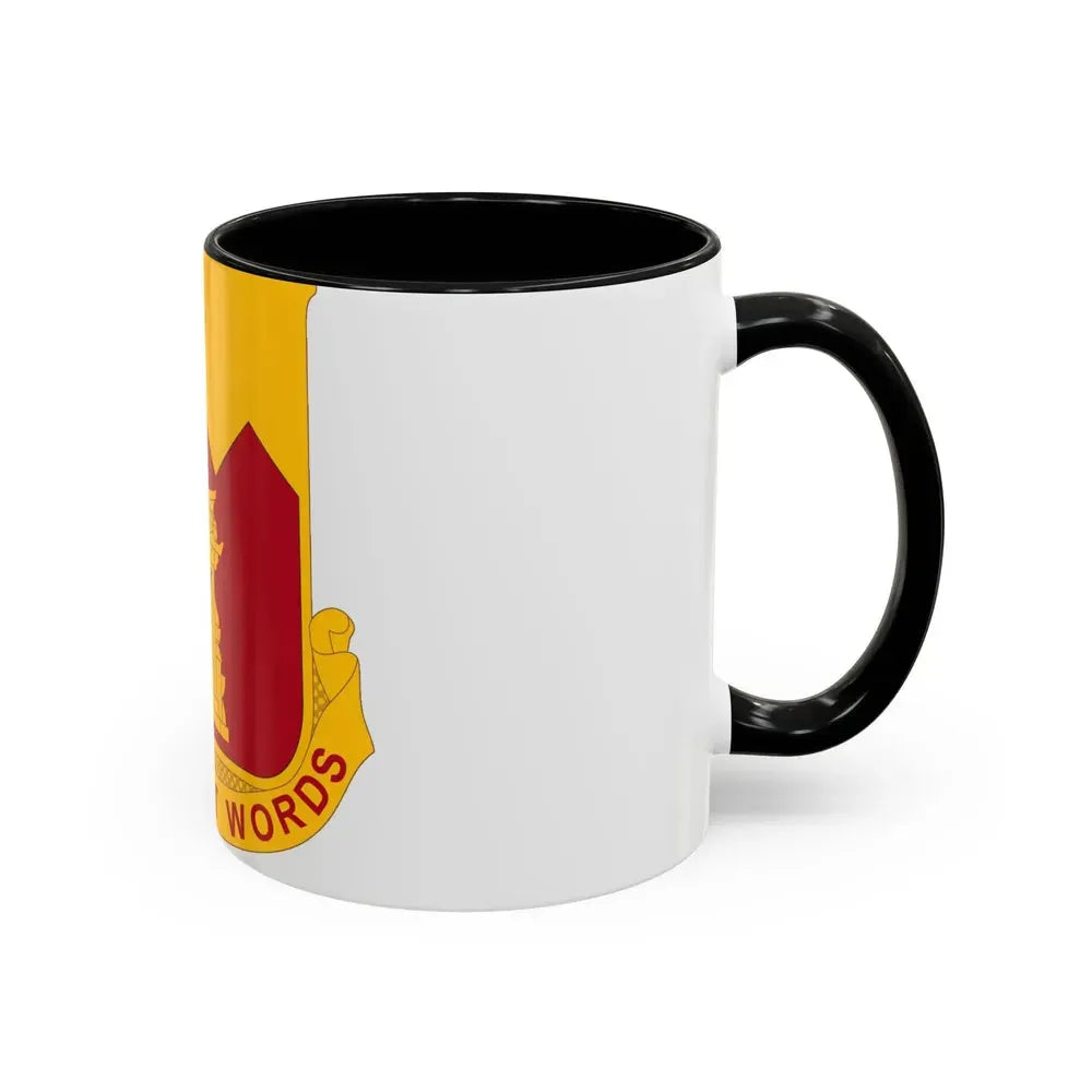 143rd Armored Field Artillery Battalion (U.S. Army) Accent Coffee Mug - Go Mug Yourself