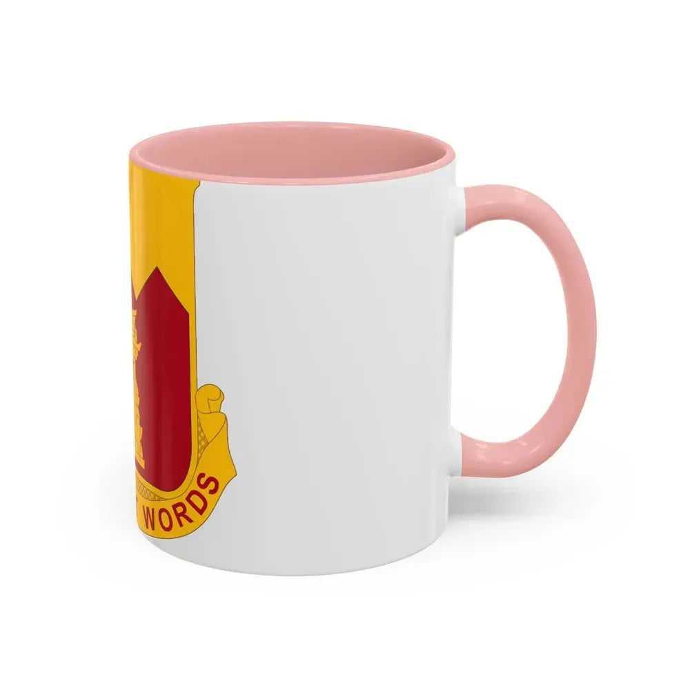 143rd Armored Field Artillery Battalion (U.S. Army) Accent Coffee Mug - Go Mug Yourself