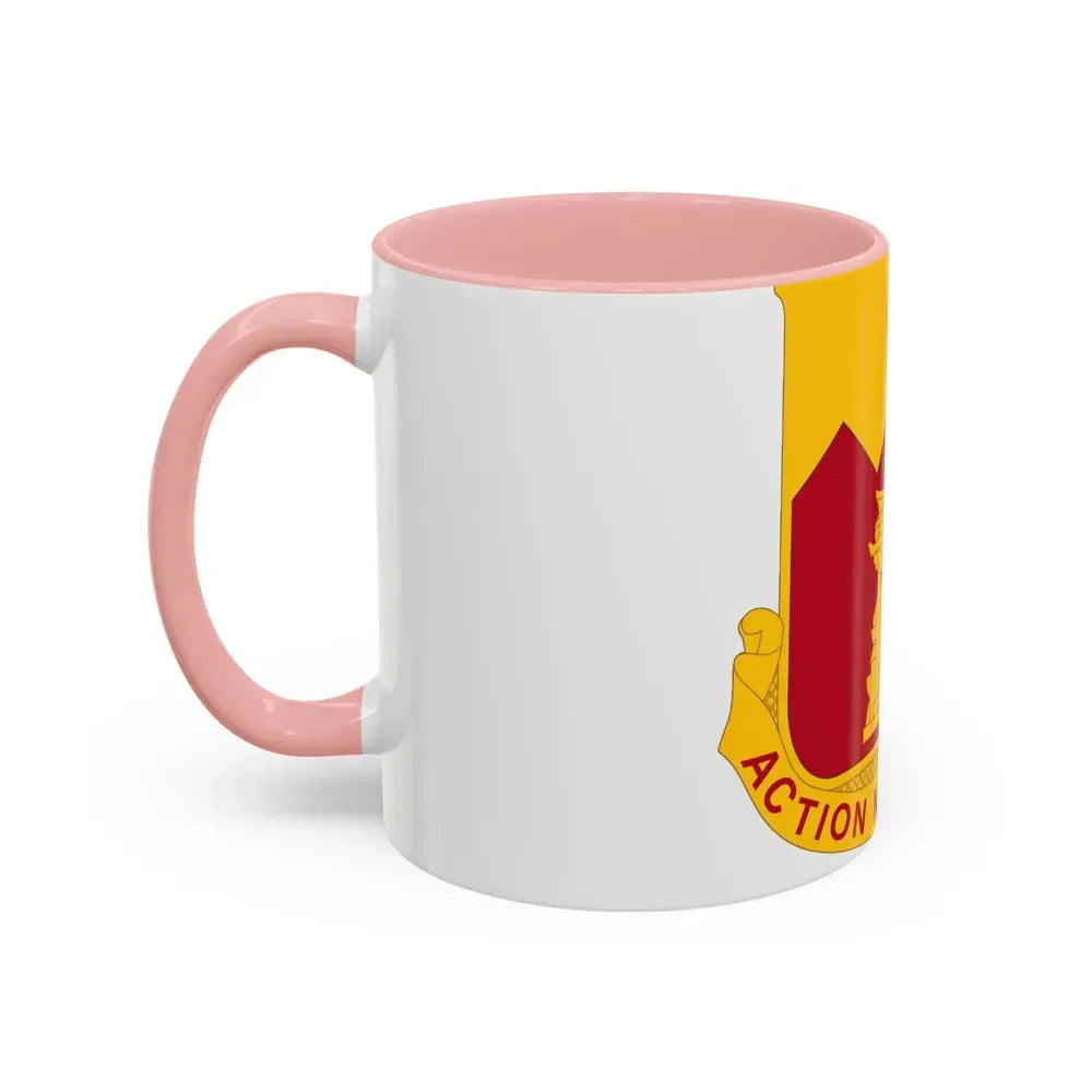 143rd Armored Field Artillery Battalion (U.S. Army) Accent Coffee Mug - Go Mug Yourself