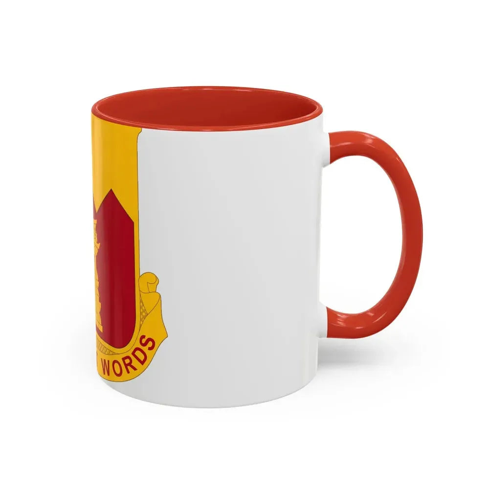 143rd Armored Field Artillery Battalion (U.S. Army) Accent Coffee Mug - Go Mug Yourself