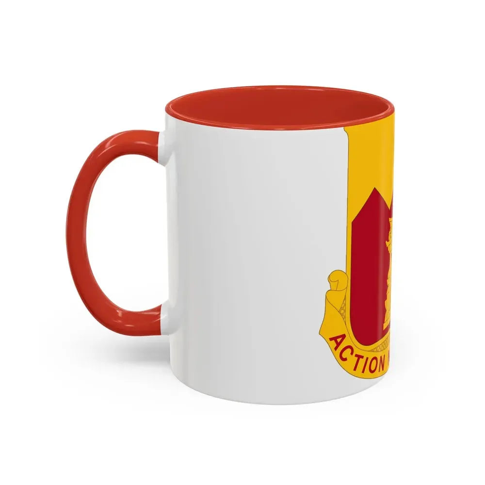 143rd Armored Field Artillery Battalion (U.S. Army) Accent Coffee Mug - Go Mug Yourself