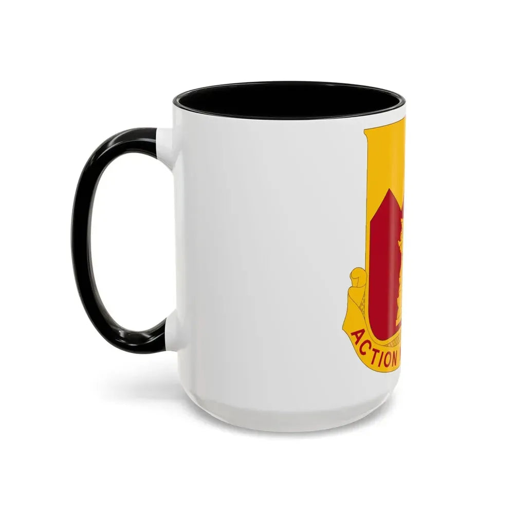 143rd Armored Field Artillery Battalion (U.S. Army) Accent Coffee Mug - Go Mug Yourself