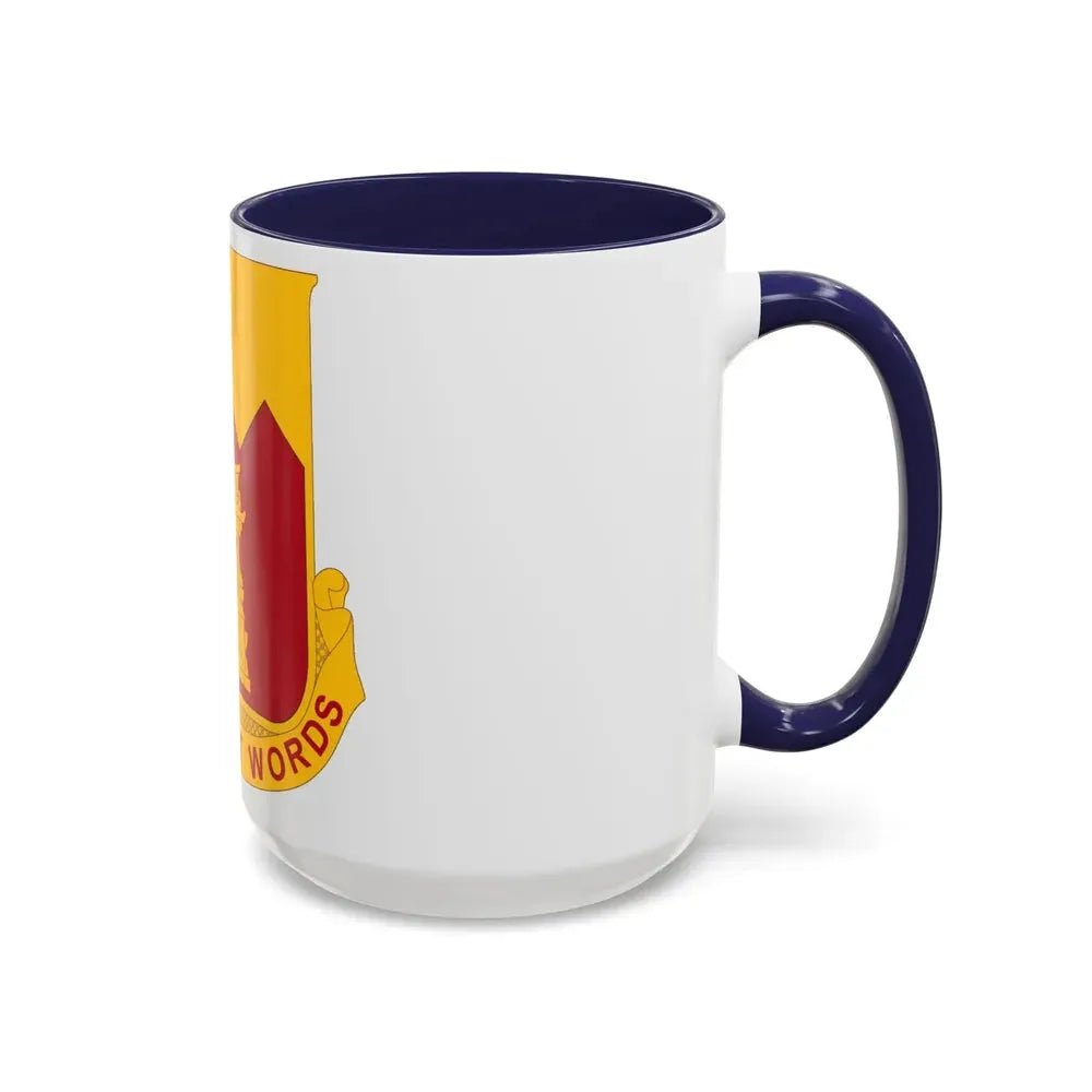 143rd Armored Field Artillery Battalion (U.S. Army) Accent Coffee Mug - Go Mug Yourself
