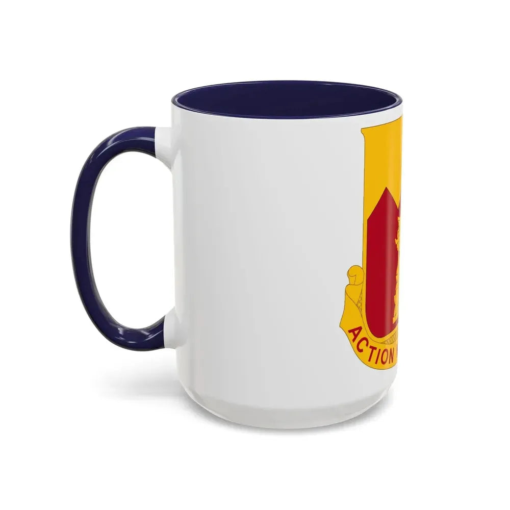 143rd Armored Field Artillery Battalion (U.S. Army) Accent Coffee Mug - Go Mug Yourself