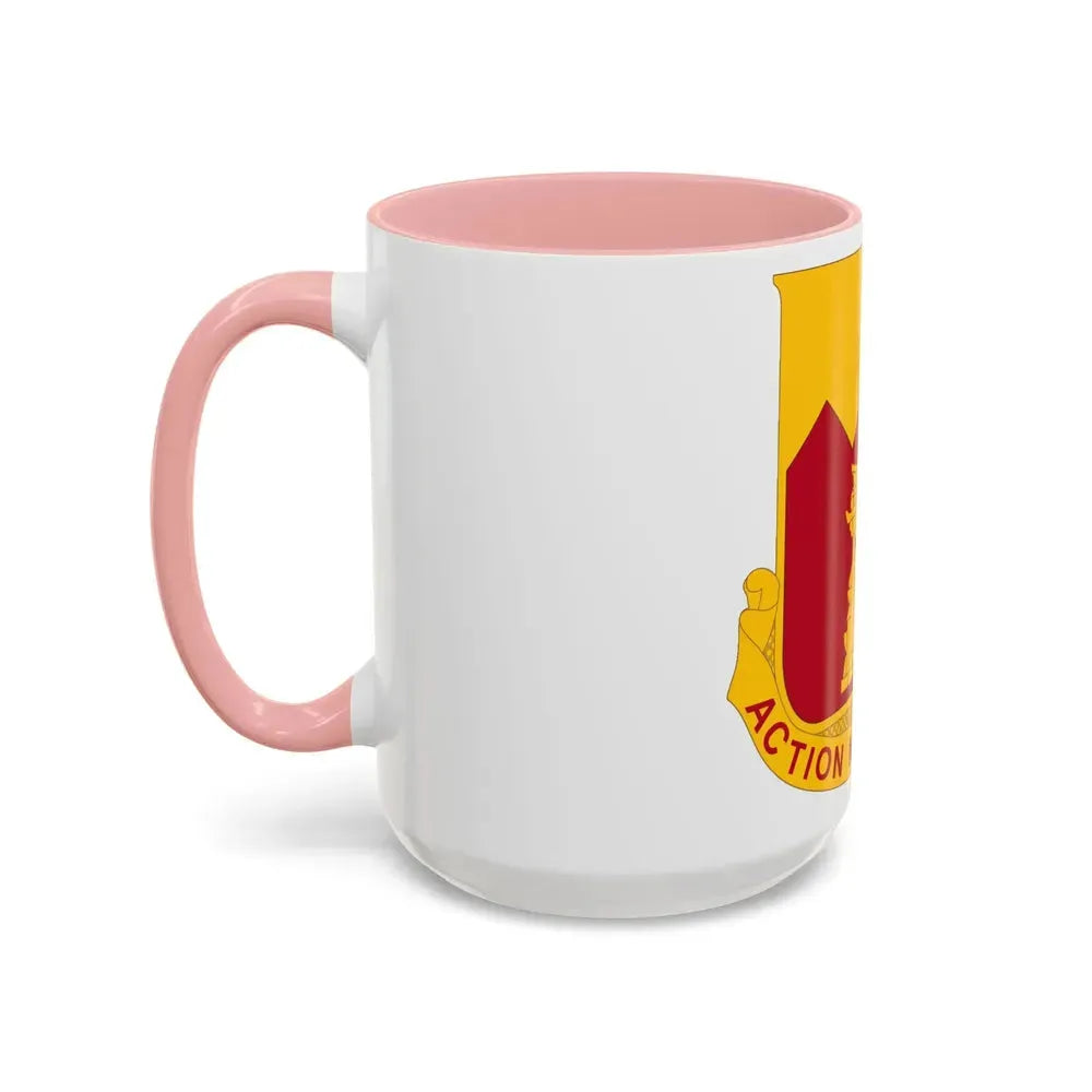 143rd Armored Field Artillery Battalion (U.S. Army) Accent Coffee Mug - Go Mug Yourself