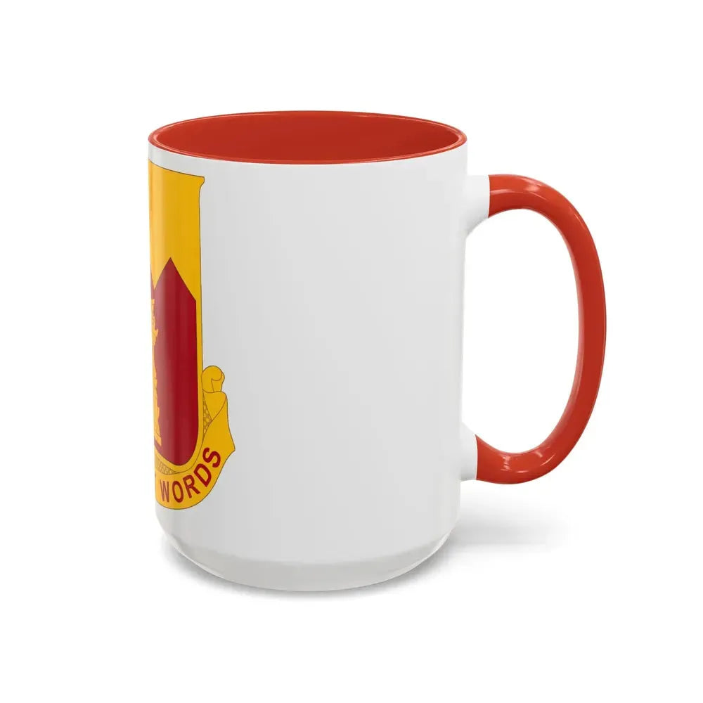 143rd Armored Field Artillery Battalion (U.S. Army) Accent Coffee Mug - Go Mug Yourself