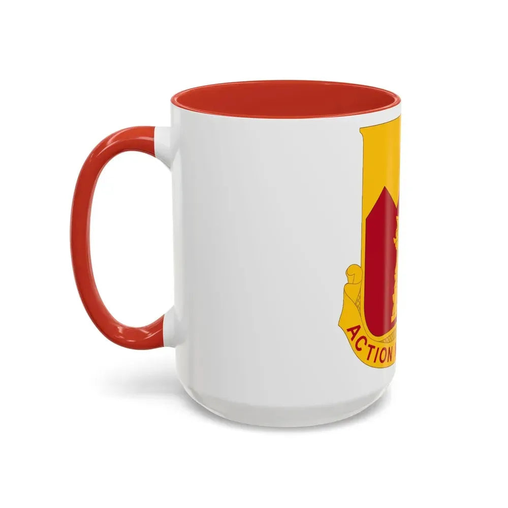 143rd Armored Field Artillery Battalion (U.S. Army) Accent Coffee Mug - Go Mug Yourself