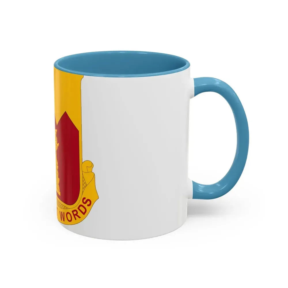 143rd Armored Field Artillery Battalion (U.S. Army) Accent Coffee Mug - Go Mug Yourself