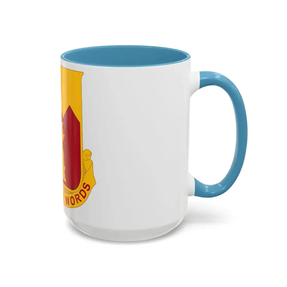143rd Armored Field Artillery Battalion (U.S. Army) Accent Coffee Mug - Go Mug Yourself