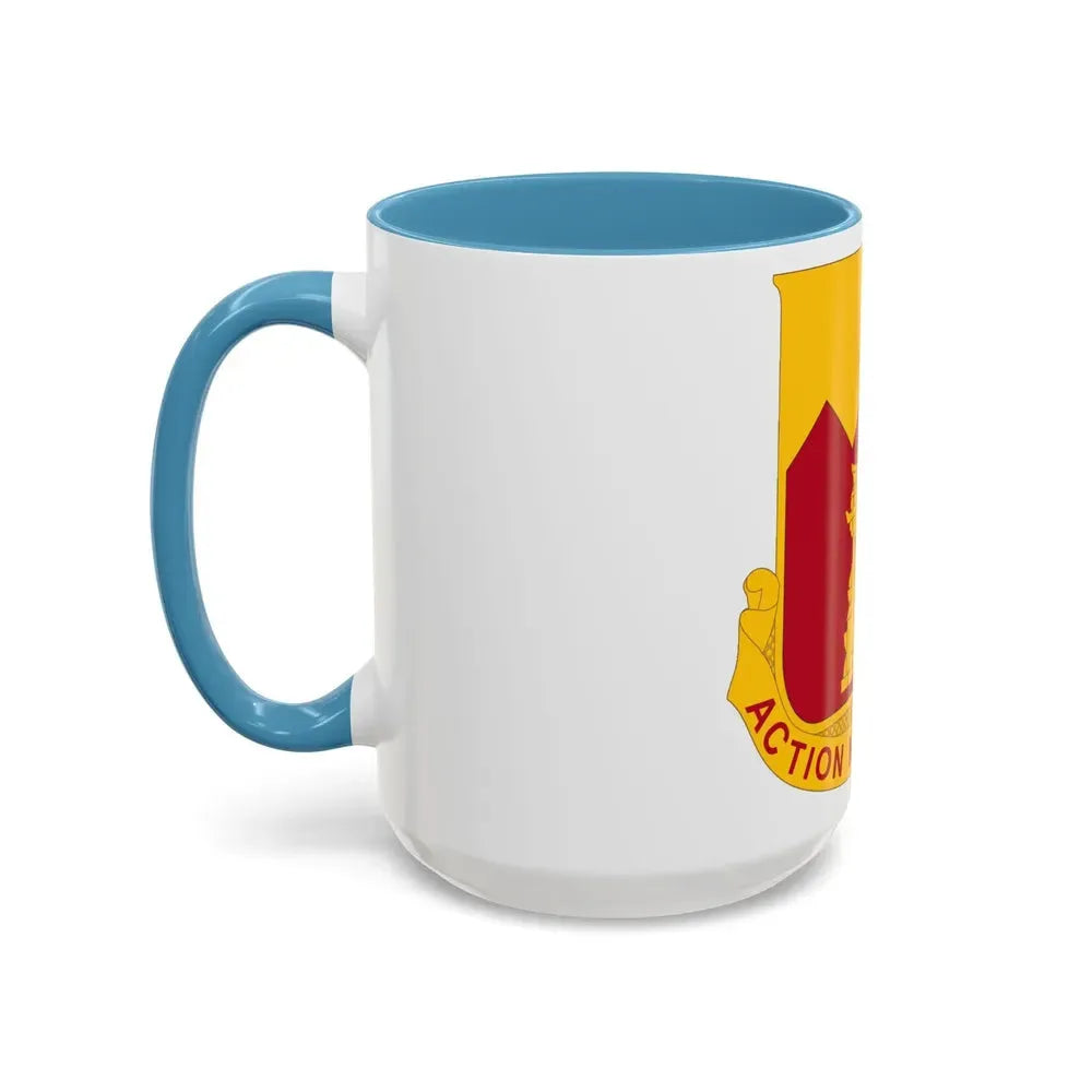 143rd Armored Field Artillery Battalion (U.S. Army) Accent Coffee Mug - Go Mug Yourself