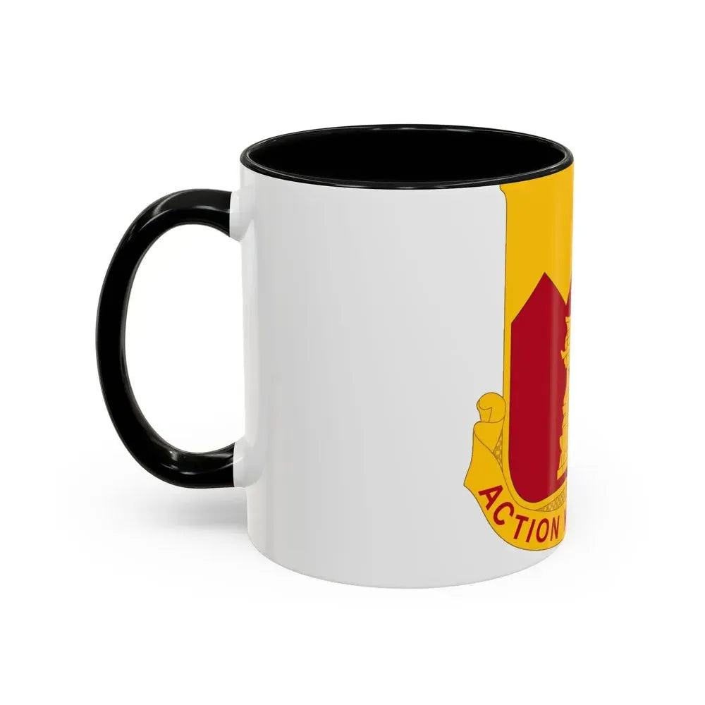 143rd Armored Field Artillery Battalion (U.S. Army) Accent Coffee Mug - Go Mug Yourself