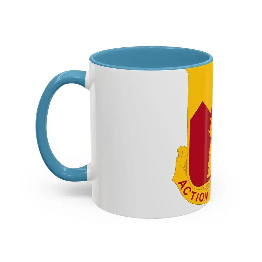 143rd Armored Field Artillery Battalion (U.S. Army) Accent Coffee Mug - Go Mug Yourself