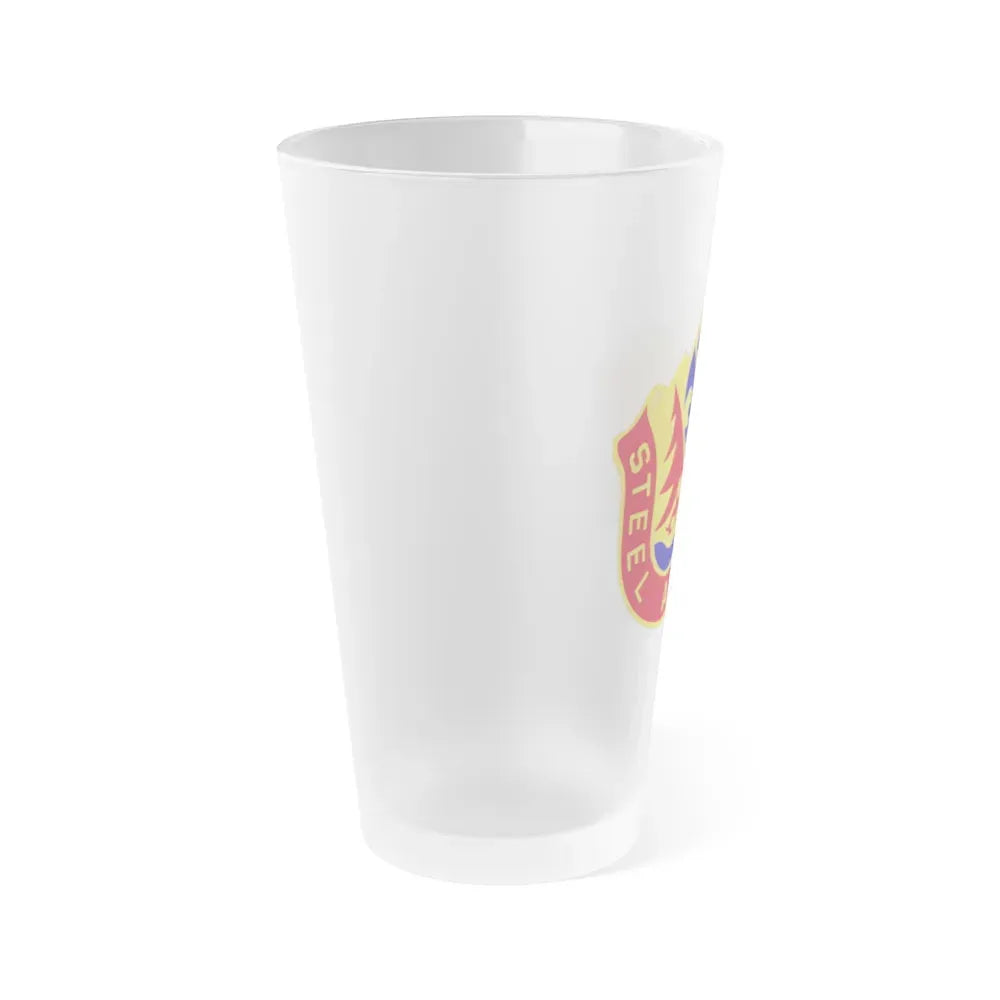 143rd Field Artillery Group (U.S. Army) Frosted Pint Glass 16oz - Go Mug Yourself