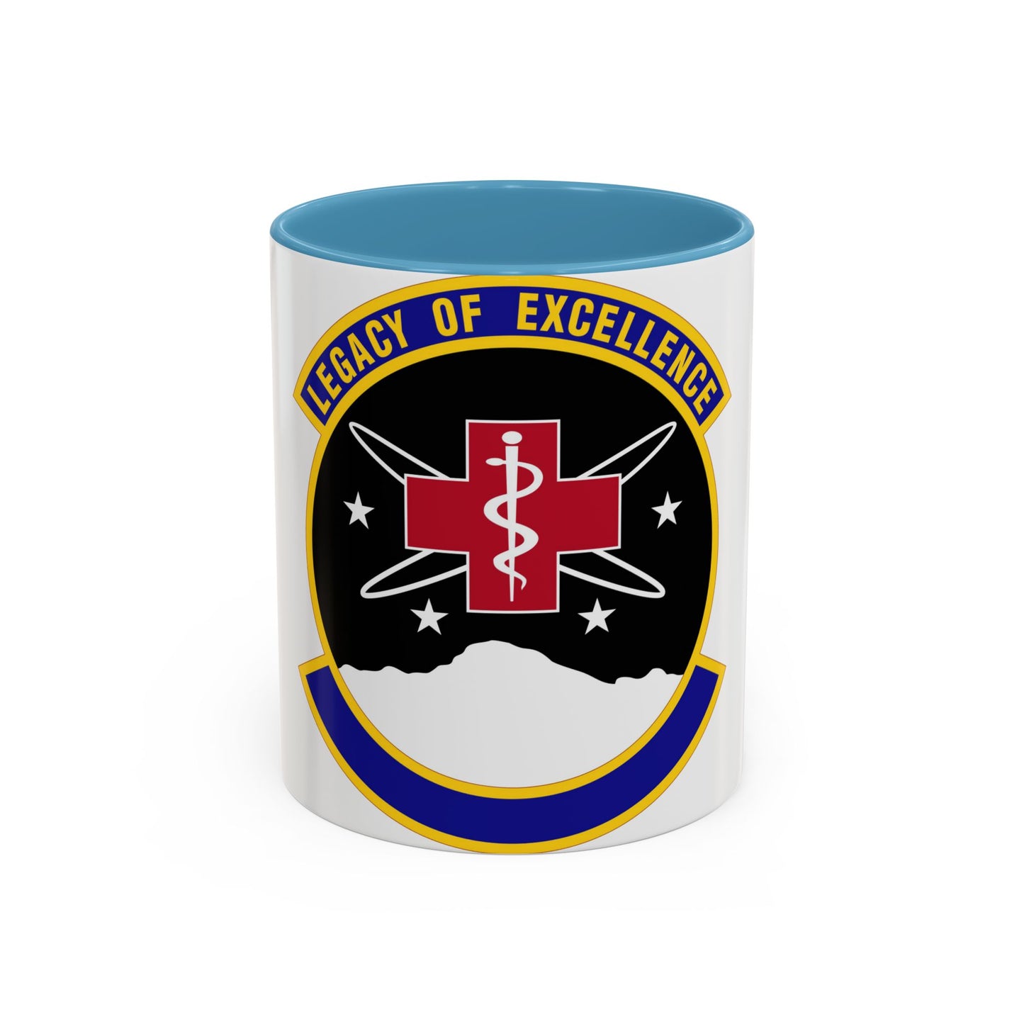 21 Healthcare Operations Squadron USSF (U.S. Air Force) Accent Coffee Mug