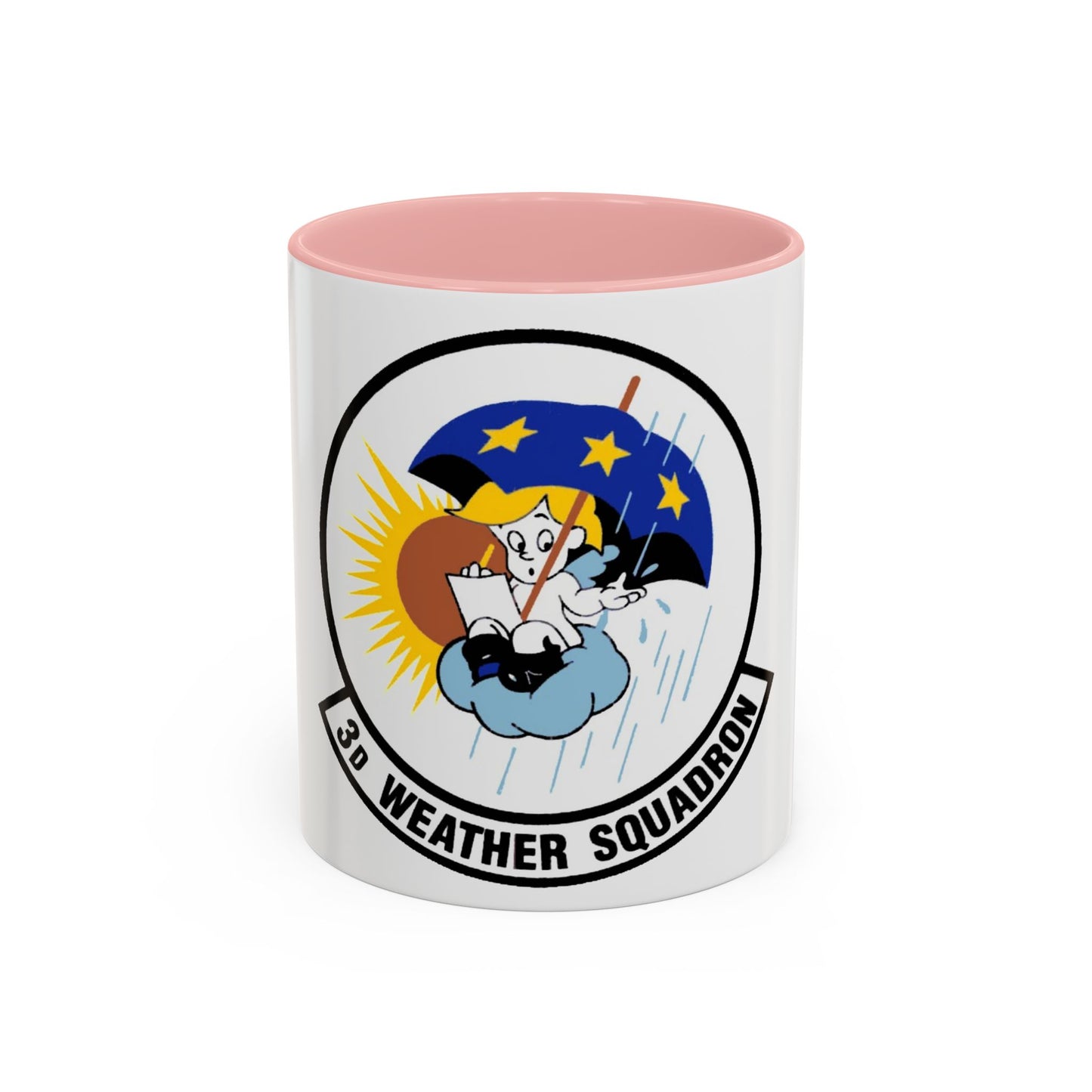 3 Weather Squadron ACC (U.S. Air Force) Accent Coffee Mug