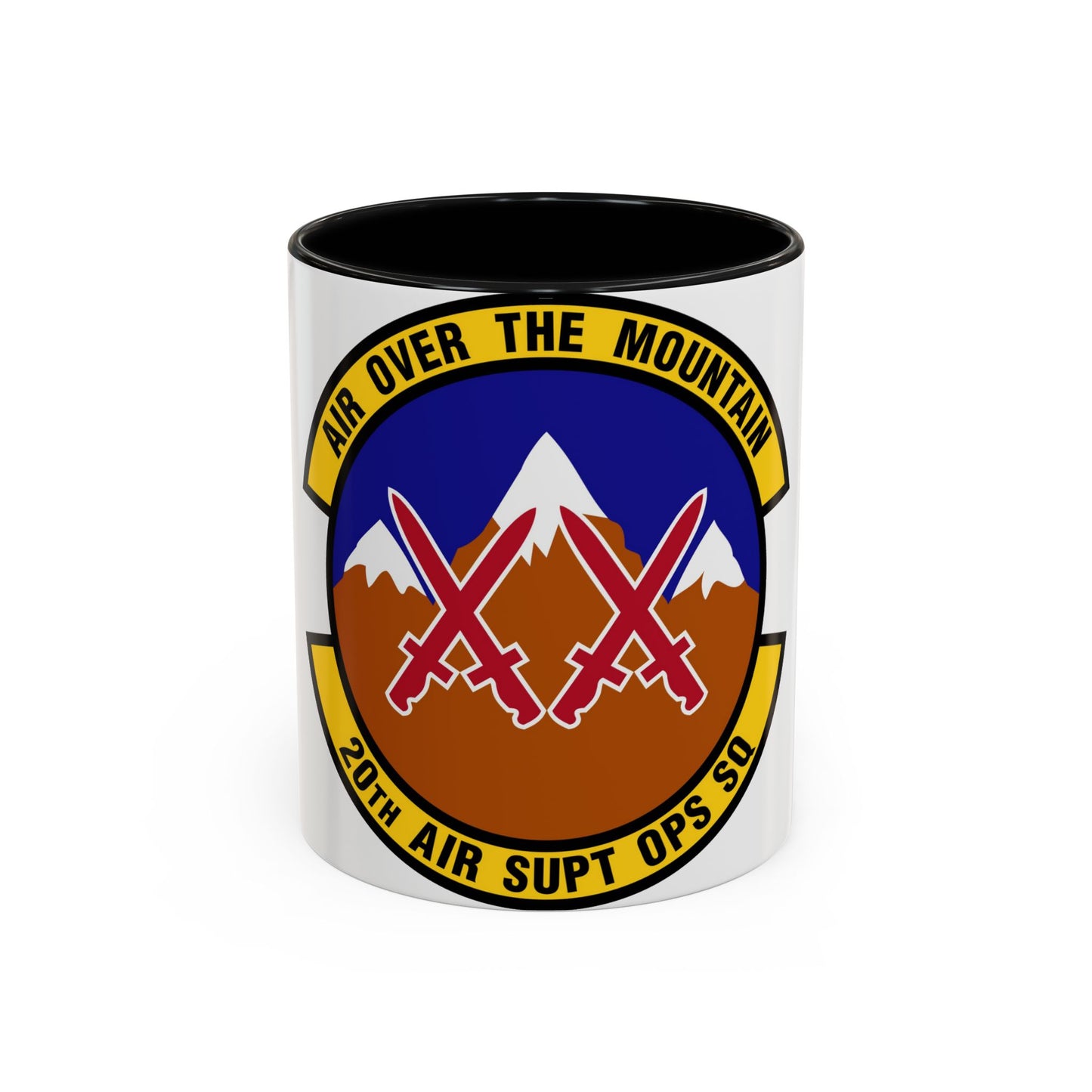 20 Air Support Operations Squadron ACC (U.S. Air Force) Accent Coffee Mug