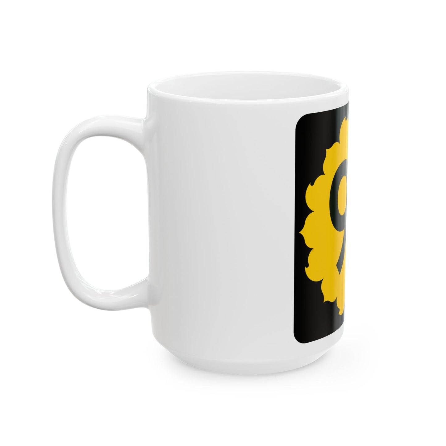 K-92 (Kansas) (Road Sign) White Coffee Mug