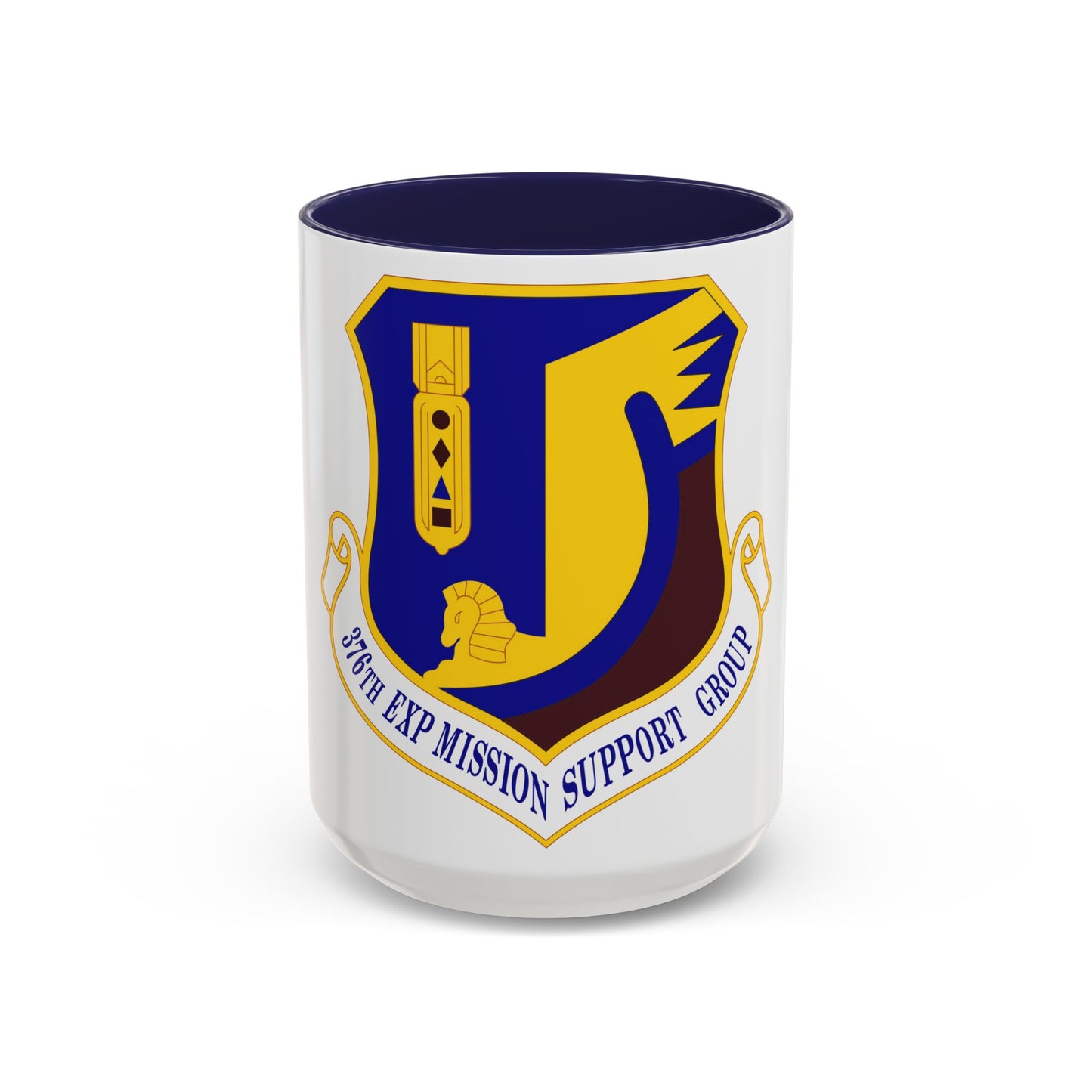 376th Expeditionary Mission Support Group (U.S. Air Force) Accent Coffee Mug