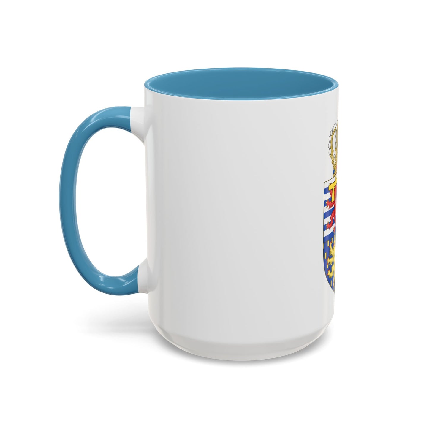 Lesser coat of arms of the Hereditary Grand Duke of Luxembourg (2000) - Accent Coffee Mug