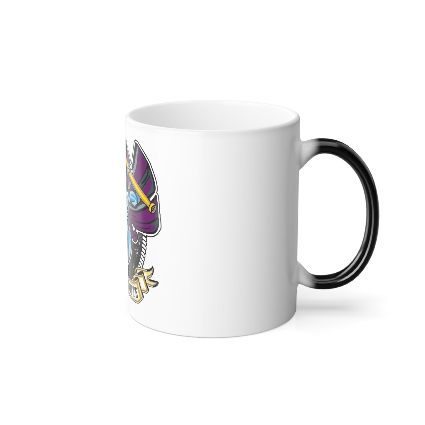 USS Charlotte SSN 766 (U.S. Navy) Color Changing Mug 11oz