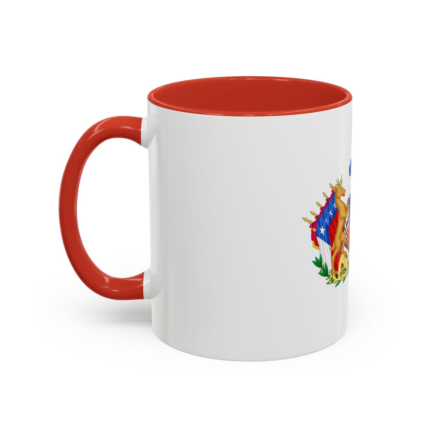 Greater Coat of Arms of Chile (1834-1920) - Accent Coffee Mug