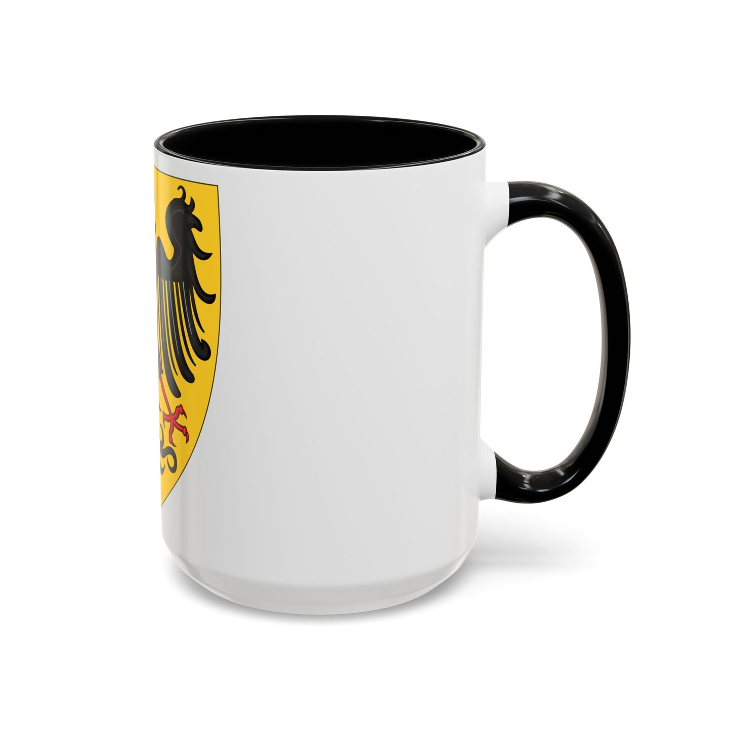 Shield and Coat of Arms of the Holy Roman Emperor (c.1300-c.1400) - Accent Coffee Mug