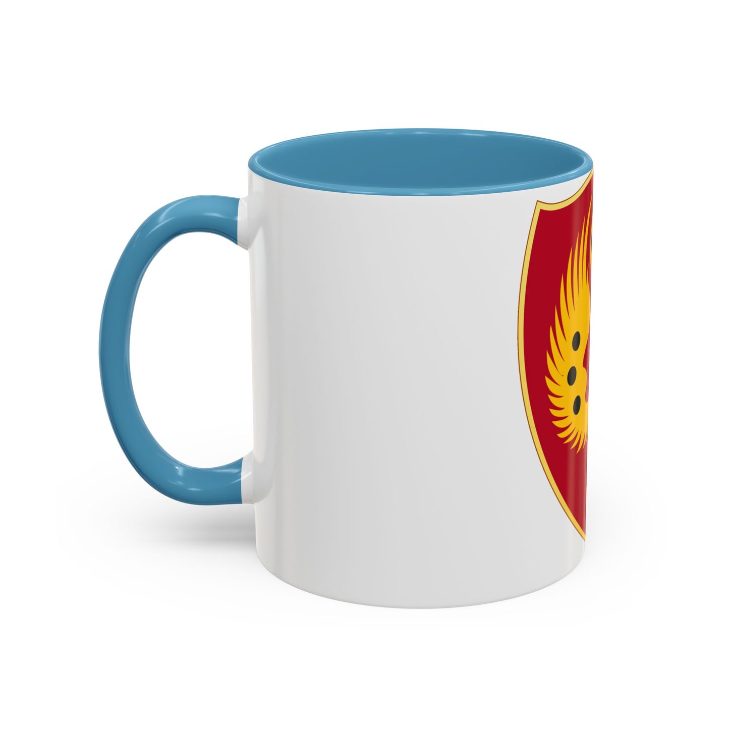 463rd Airborne Field Artillery Battalion (U.S. Army) Accent Coffee Mug