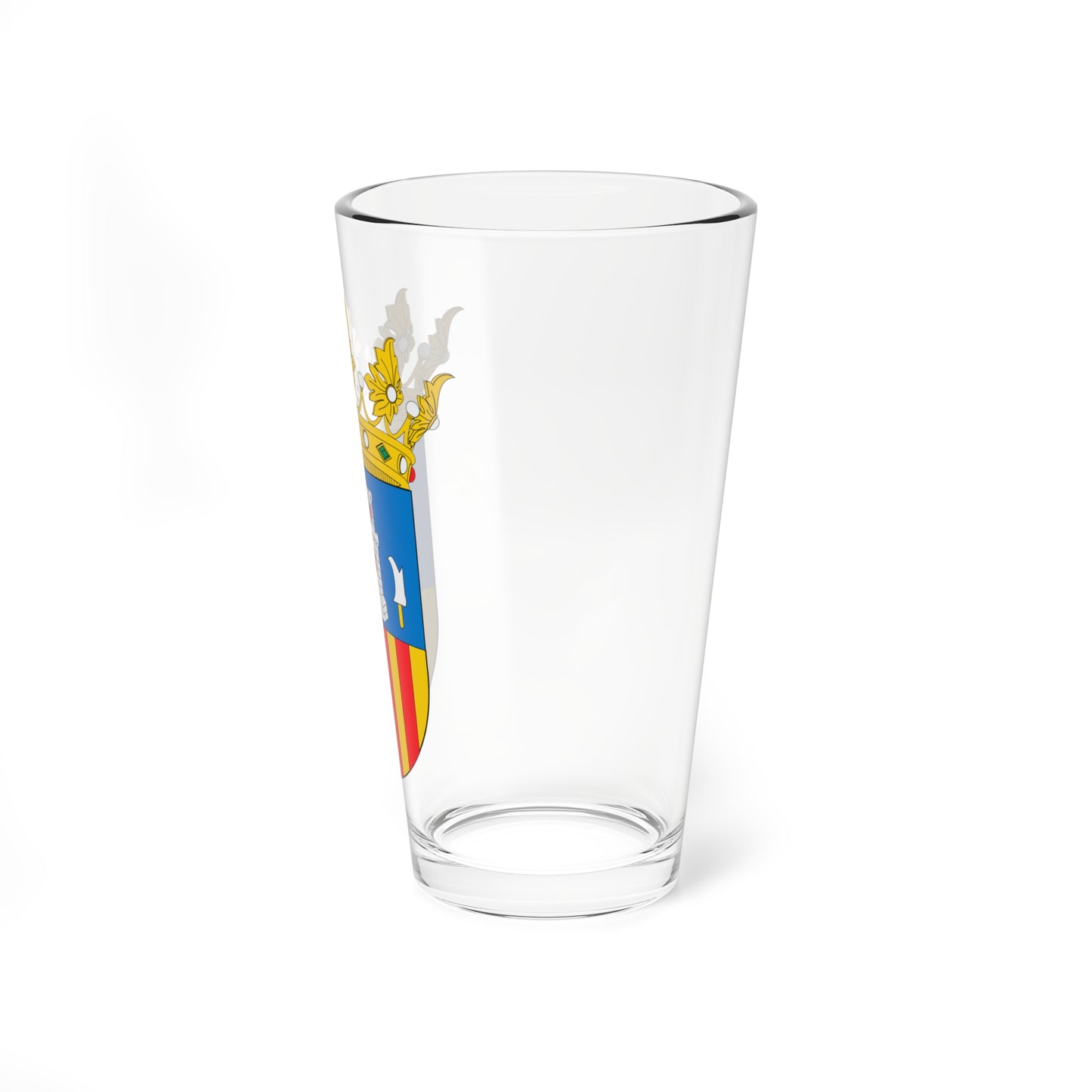 Escudo de Azlor-Huesca (Spain) (Coat of Arms) Pint Glass 16oz