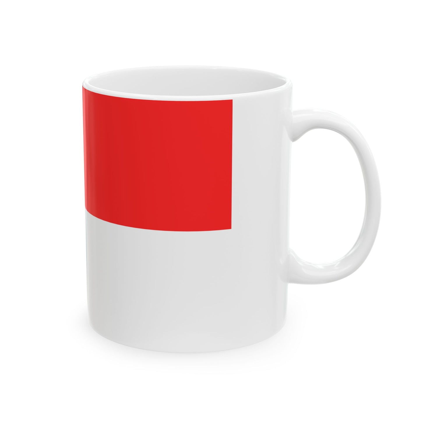 Hissflagge Aalen (Germany) White Coffee Mug