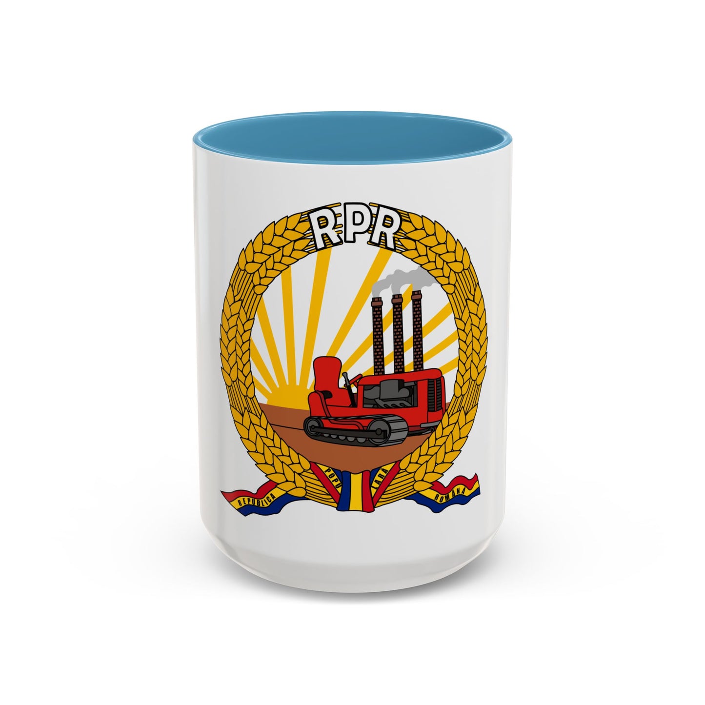 Coat of arms of Romania (January-March 1948) - Accent Coffee Mug