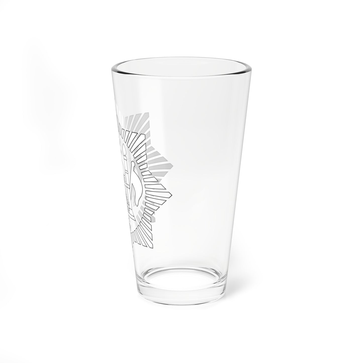 Emblem of Afghanistan 1919-1926 (Afghanistan) (Coat of Arms) Pint Glass 16oz