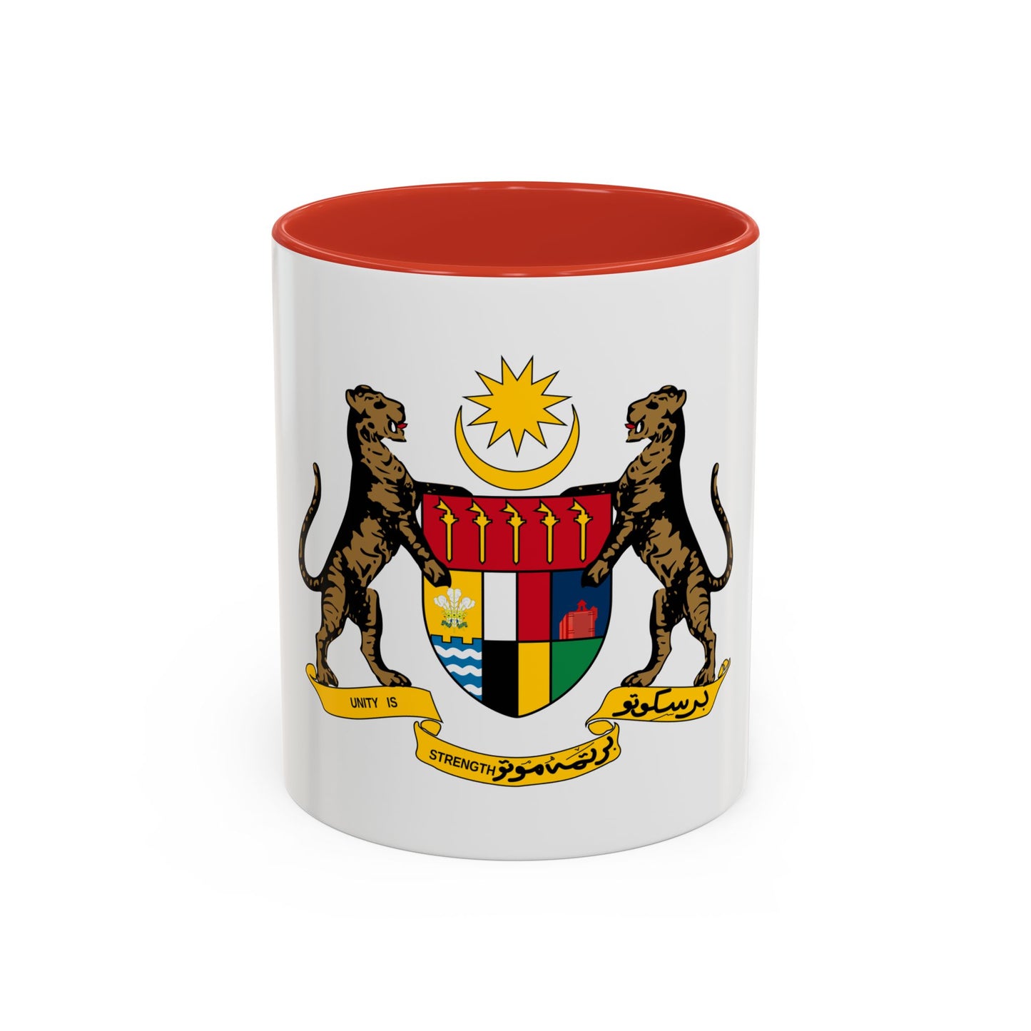 Coat of arms of the Federation of Malaya - Accent Coffee Mug