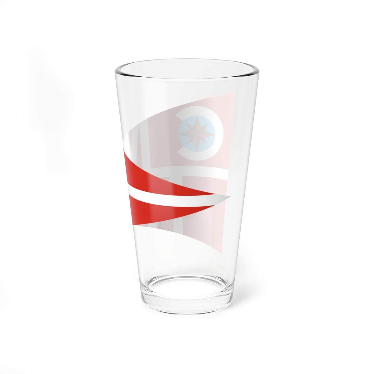 Burgee of C N Morcote (Switzerland) Pint Glass 16oz
