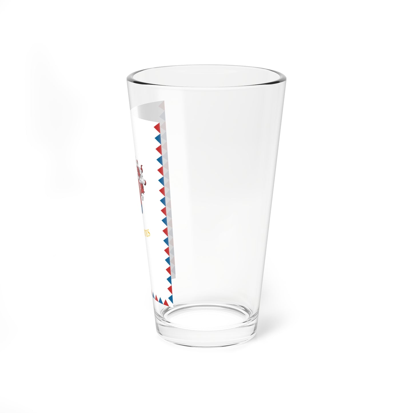 Flag of Letavertes vertical (Hungary) Pint Glass 16oz