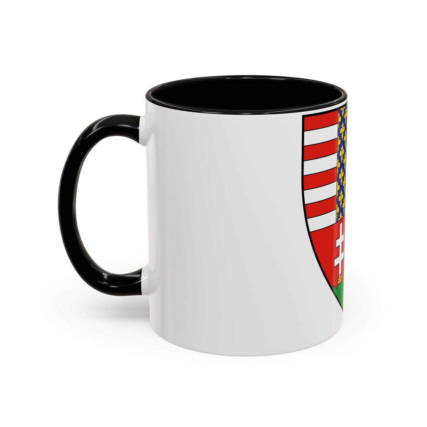 Coat of arms of Louis I of Hungary (1370) - Accent Coffee Mug