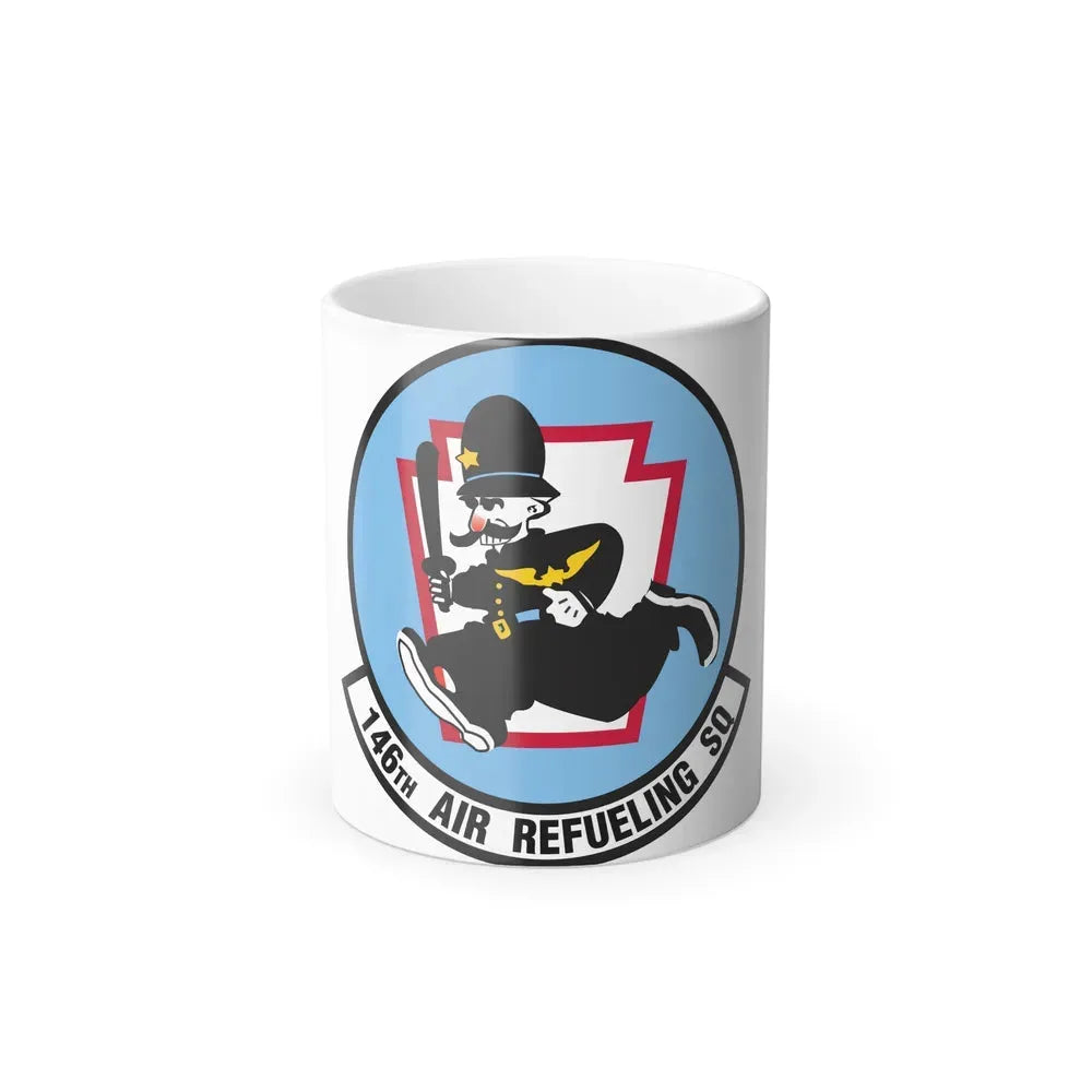 146 Air Refueling Squadron (U.S. Air Force) Color Changing Coffee Mug 11oz - Go Mug Yourself