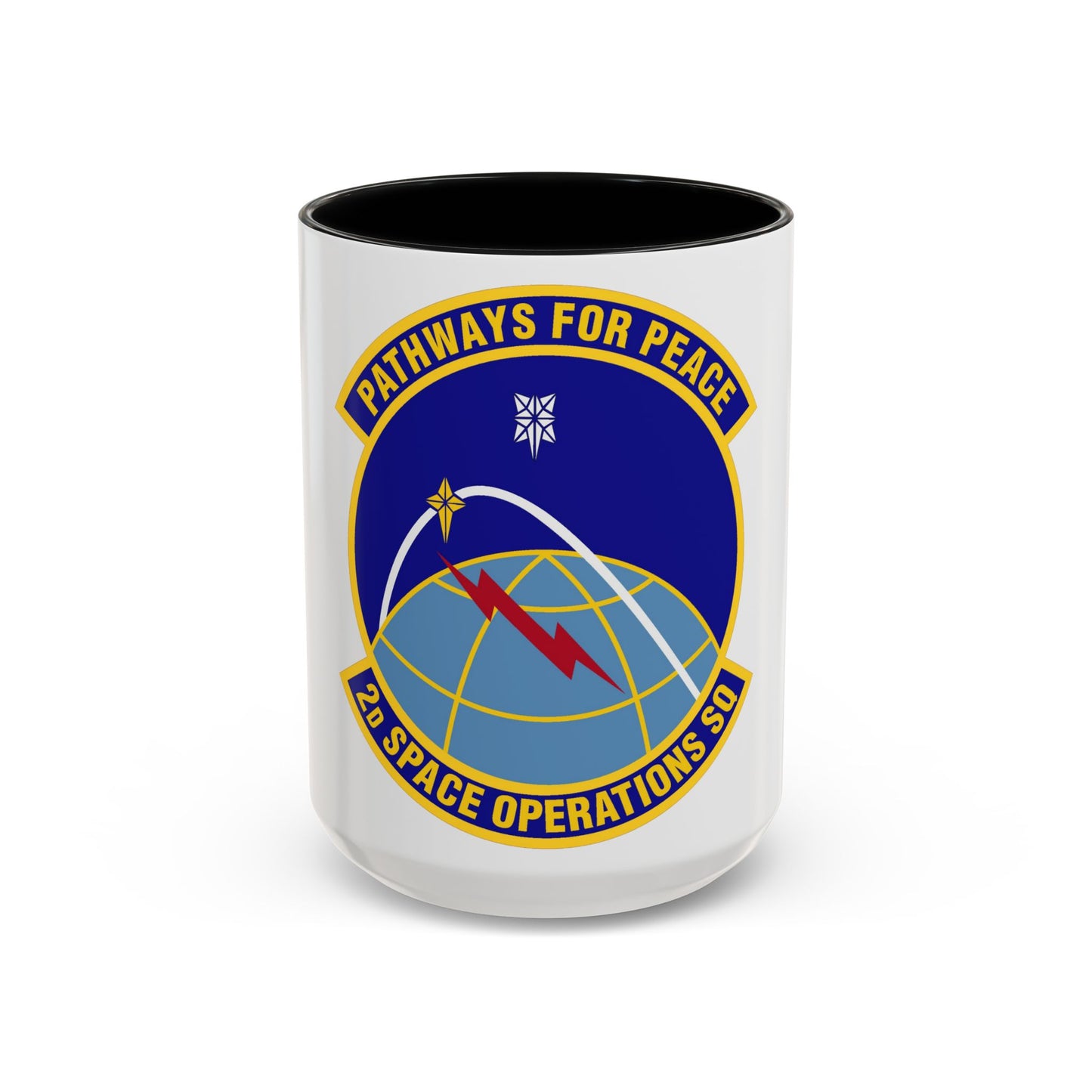 2d Space Operations Squadron (U.S. Air Force) Accent Coffee Mug