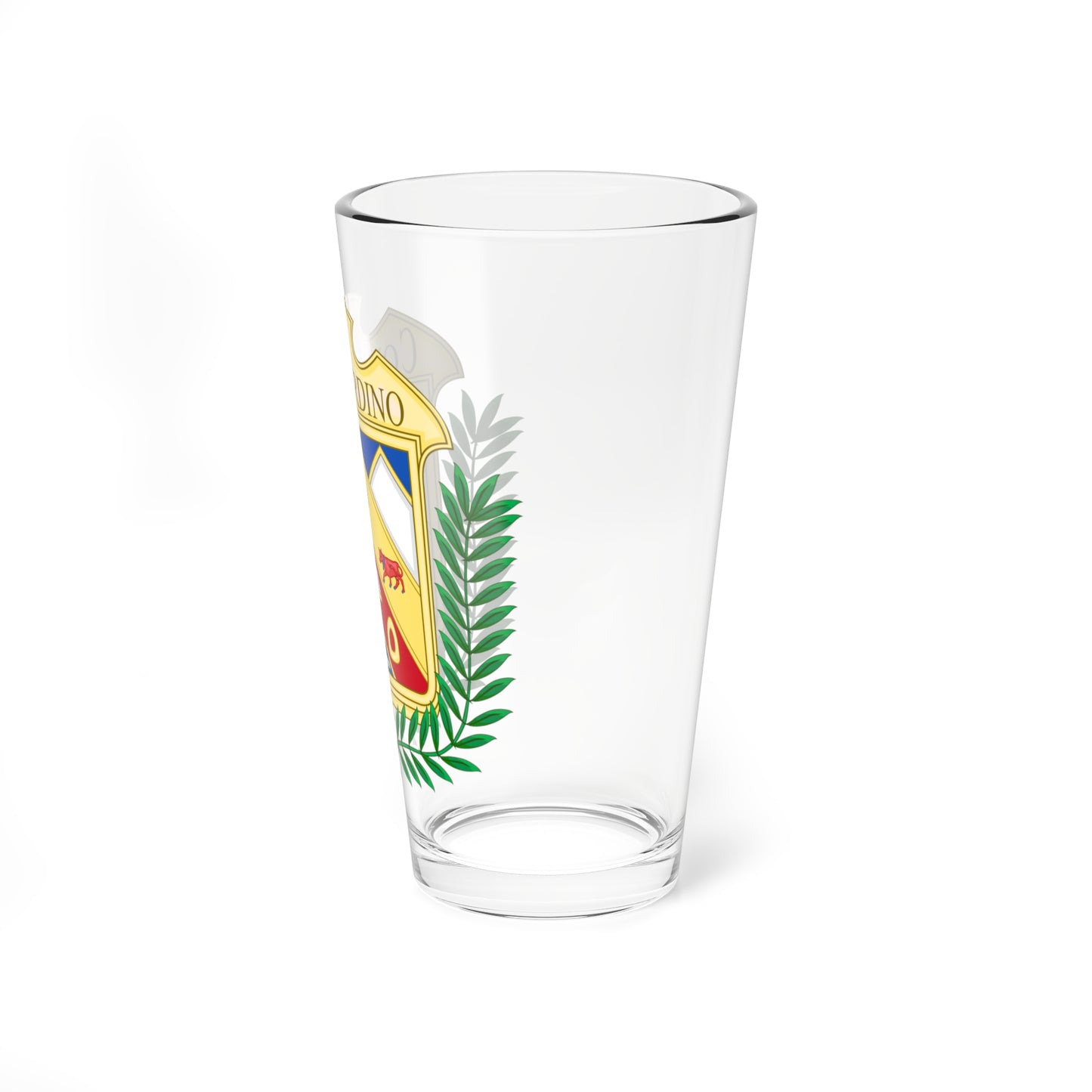 Emblem of Ordino (Andorra) (Coat of Arms) Pint Glass 16oz