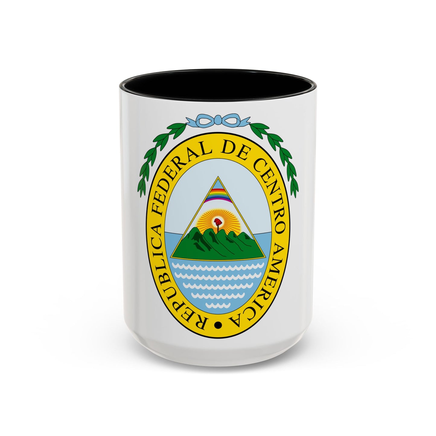 Coat of arms of the Federal Republic of Central America - Accent Coffee Mug