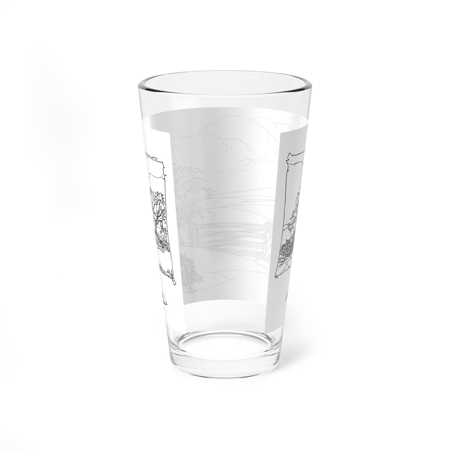 Illustration From Woman's Magazine, 1930 (1) - Pint Glass 16oz